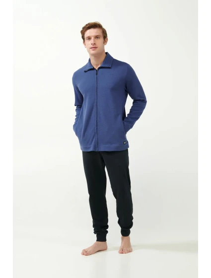 Vamp - Klasická modrá tepláková souprava 21686 - Vamp Vamp - Klasická modrá tepláková souprava 21686 - Vamp