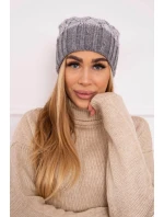Milano fleecová čepice K203 grey model 18749921 - K-Fashion Milano fleecová čepice K203 grey model 18749921 - K-Fashion