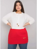 Mikina RV BL 6845.51P bílá a červená Mikina RV BL 6845.51P bílá a červená