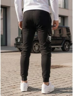 Pánské bojové kalhoty černé FashionStreet UX4164