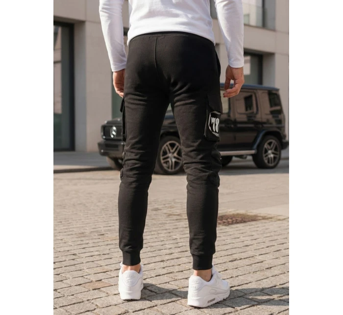 Pánské bojové kalhoty černé FashionStreet UX4164