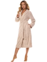 L&L 2413 Camelia dlouhý dámský župan M-2XL