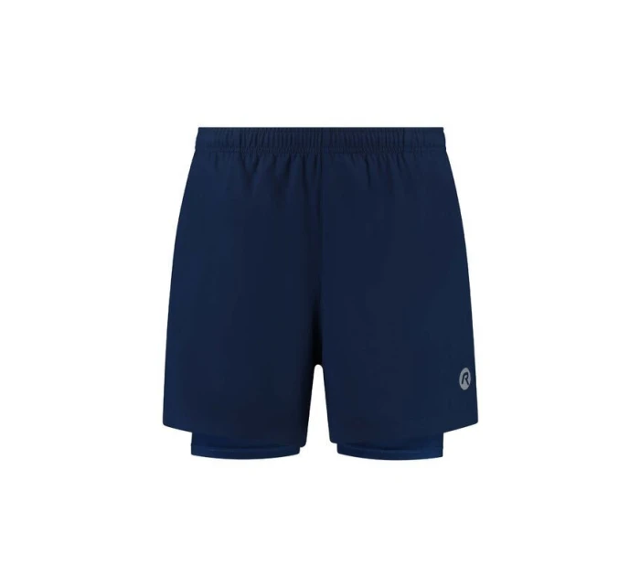 Rogelli spodenki 2w1 ESSENTIAL niebieskie XL