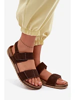 Dámské sandály Inblu AA000070 Hnědé