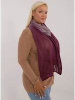 Szalik AT SZ model 20473647 jasny fioletowy - FPrice