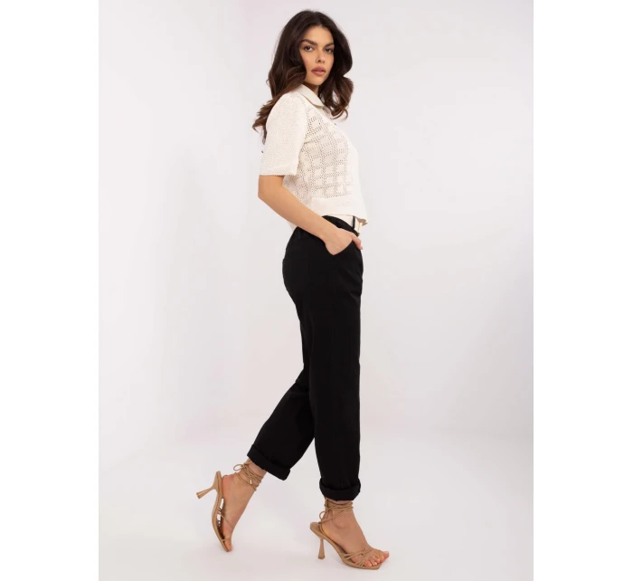 Kalhoty DHJ SP model 20969225 černé - FPrice