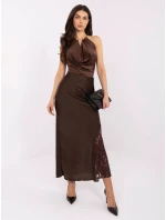 Sukně MI SD G9140.34 tmavě hnědá Sukně MI SD G9140.34 tmavě hnědá
