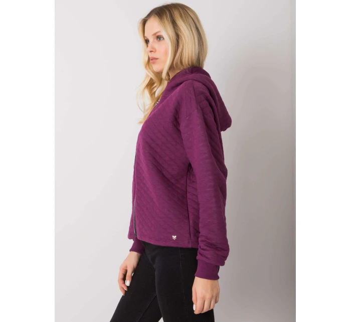 Dámská mikina RV BL 7449.66 tmavě fialová