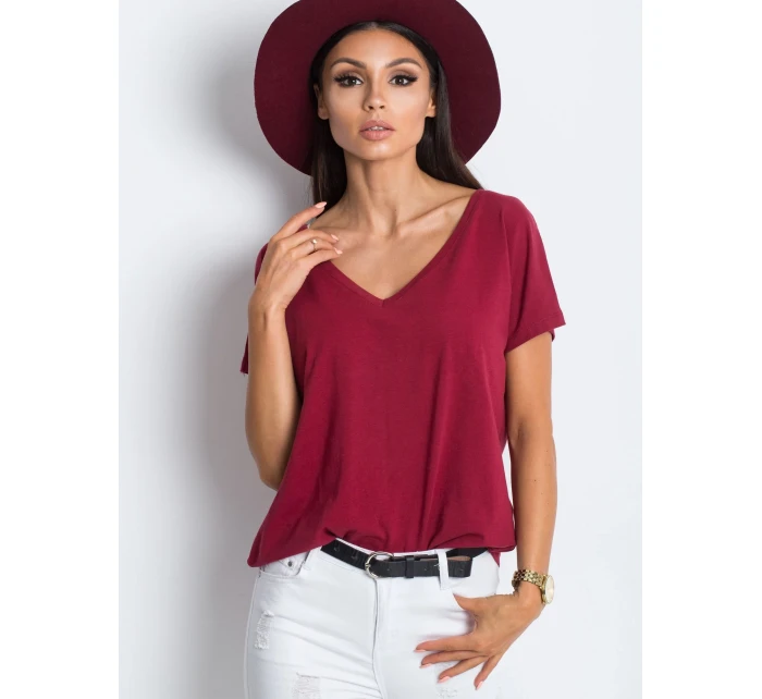 Tričko RV TS 4832.16P kaštanová