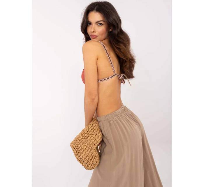 Spodnie TW SP BI model 20862993 brązowy - FPrice