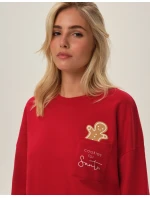 Dámské pyžamo Červená model 20305086 - HENDERSON LADIES Dámské pyžamo Červená model 20305086 - HENDERSON LADIES