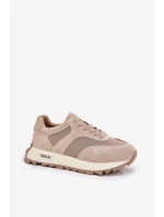 Dámské semišové tenisky na platformě Big Star HI-POLY SYSTEM – béžové Dámské semišové tenisky na platformě Big Star HI-POLY SYSTEM – béžové