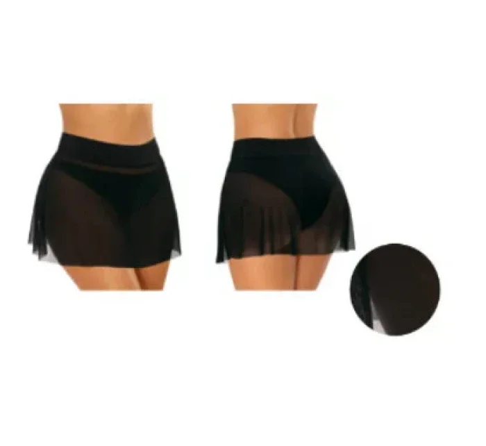 Dámská plážová sukně D98C-19 černá - Self Dámská plážová sukně D98C-19 černá - Self