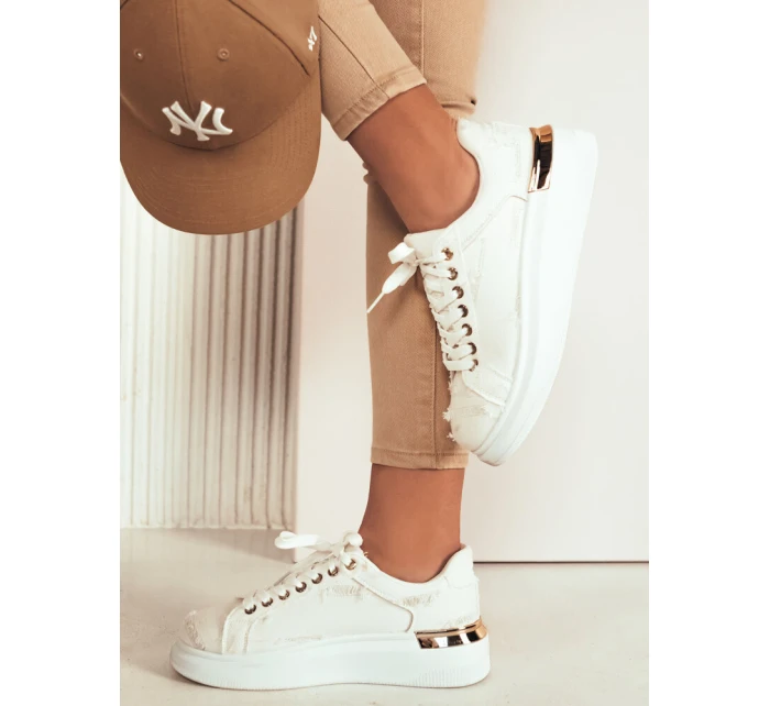 Dámské tenisky BURGO beige FashionStreet ZY0474