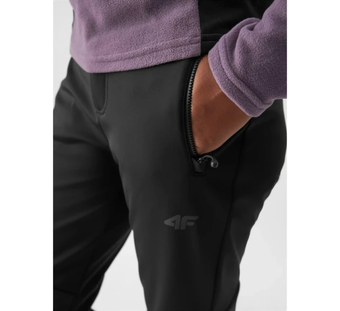 Dámské lyžařské softshellové kalhoty s membránou 10000 model 21816140 - 4F Dámské lyžařské softshellové kalhoty s membránou 10000 model 21816140 - 4F