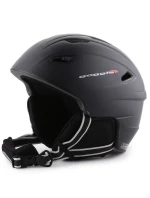 Lyžařská helma s brýlemi Black Matt S300-2