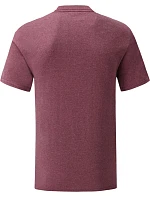 Fruit of the Loom Iconic 150 T Pánské tričko 16.1430 heather burgundy Fruit of the Loom Iconic 150 T Pánské tričko 16.1430 heather burgundy