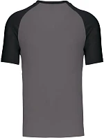 K 330 Baseballové tričko model 22507309 slate grey/black - Kariban K 330 Baseballové tričko model 22507309 slate grey/black - Kariban