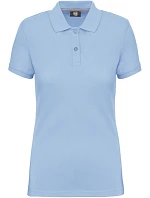 WK WK 275 Dámské pracovní piqué polo z těžké bavlny 20.W275 sky blue WK WK 275 Dámské pracovní piqué polo z těžké bavlny 20.W275 sky blue