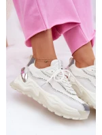 Dámské Sportovní Obuv Cross Jeans II2R4017C Bílé