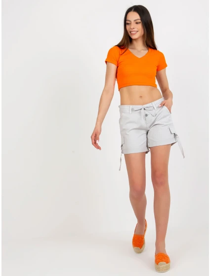 Šortky D60530Z62009K světle šedé Šortky D60530Z62009K světle šedé