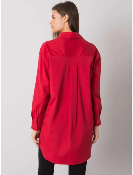 Košile EM KS 005.34 tmavě červená