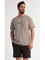 Pánské pyžamo šortky model 22405361 - Vienetta MAN Pánské pyžamo šortky model 22405361 - Vienetta MAN