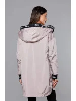 Tenká dámská bunda v barvě s ozdobnou lemovkou model 18019118 - S'WEST Tenká dámská bunda v barvě s ozdobnou lemovkou model 18019118 - S'WEST