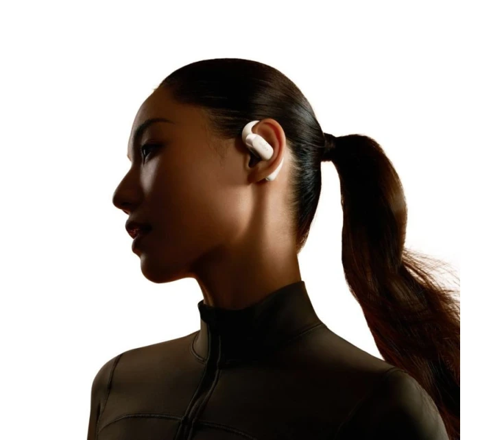 Bezdrátová sluchátka Shokz OpenFit 2 béžová