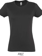 SOL'S Imperial Women Dámské tričko z těžké bavlny 25.1502 dark grey