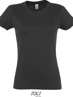 SOL'S Imperial Women Dámské tričko z těžké bavlny model 22520770 dark grey