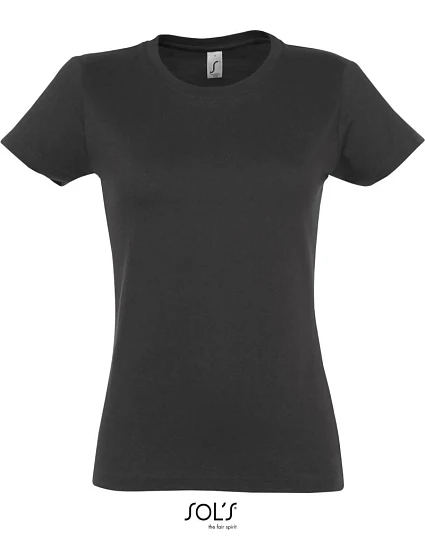 SOL'S Imperial Women Dámské tričko z těžké bavlny 25.1502 dark grey SOL'S Imperial Women Dámské tričko z těžké bavlny 25.1502 dark grey