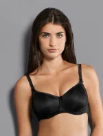 Lace Rose soft podprsenka s pěnovou výztuží 5618 black - RosaFaia