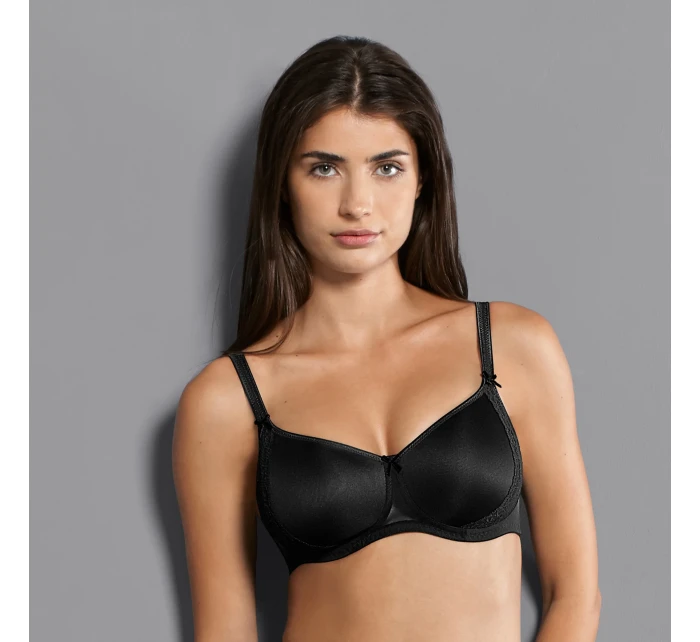 Lace Rose soft podprsenka s pěnovou výztuží 5618 black - RosaFaia Lace Rose soft podprsenka s pěnovou výztuží 5618 black - RosaFaia