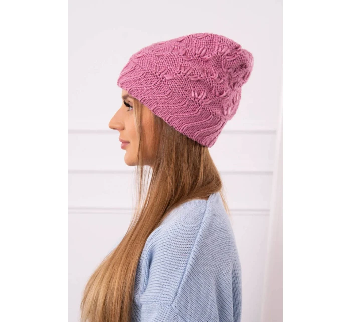 Dámská čepice Dagmara K332 tmavě růžová Dámská čepice Dagmara K332 tmavě růžová