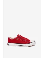 Pánské Nízké Textilní Tenisky Big Star DD174502 Červené