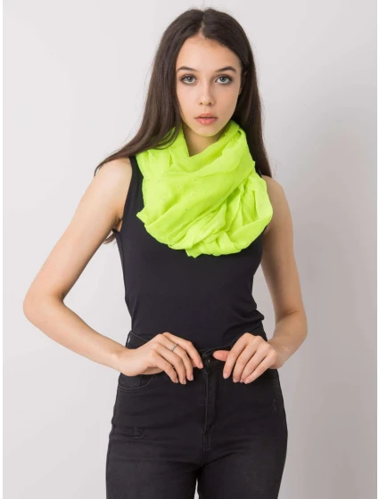 Dámský šátek AT CH model 17355562 fluo yellow - FPrice Dámský šátek AT CH model 17355562 fluo yellow - FPrice