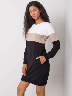 Šaty RV SK 5869.04 bílo-černé