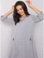 Šaty RV SK 6274.36P šedá