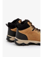 Zateplené Trekingové Boty Pánské Camel Loreinae