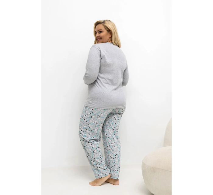 Pohodlná pyžama pro plnoštíhlé model 221182 Forever Pink Pohodlná pyžama pro plnoštíhlé model 221182 Forever Pink