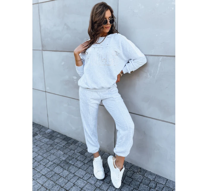 Dámská tepláková souprava BULLS light grey FashionStreet AY0900