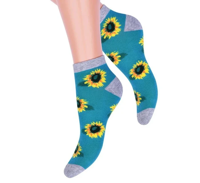 Dámské kotníkové ponožky Steven art.114