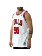 Mitchell & Ness Chicago Bulls NBA Swingman Jersey Bulls 97-98 Dennis Rodman M SMJYAC18079-CBUWHIT97DRDN pánské oblečení