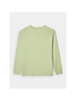 Pánské tričko oversize s potiskem a dlouhým rukávem 4F 4FRAW24TLONM502-44S Pánské tričko oversize s potiskem a dlouhým rukávem 4F 4FRAW24TLONM502-44S