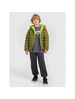 Chlapecká péřová bunda 4F 4FJRAW25TDJAM0790-43S se syntetickou výplní