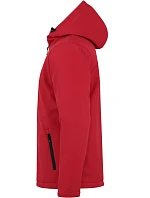Padded Hooded Softshell Men Pánská zateplená softshellová bunda s kapucí model 22454925 red - Clique Padded Hooded Softshell Men Pánská zateplená softshellová bunda s kapucí model 22454925 red - Clique