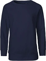 O Dětská raglánová mikina z bio bavlny navy model 22504155 - Neutral O Dětská raglánová mikina z bio bavlny navy model 22504155 - Neutral