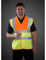 HVW 100 HiVis bezpečnostní vesta model 22502092 hi vis orange - Yoko