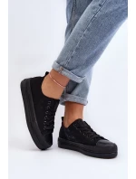 Dámské látkové tenisky Černé model 21646874 - EVENTO